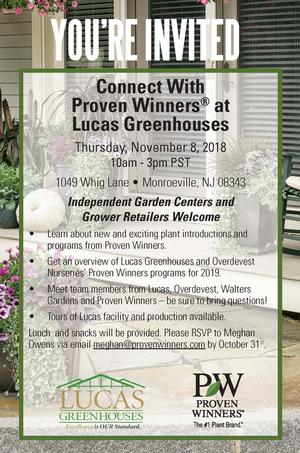 Proven Winners at Lucas Greenhouses