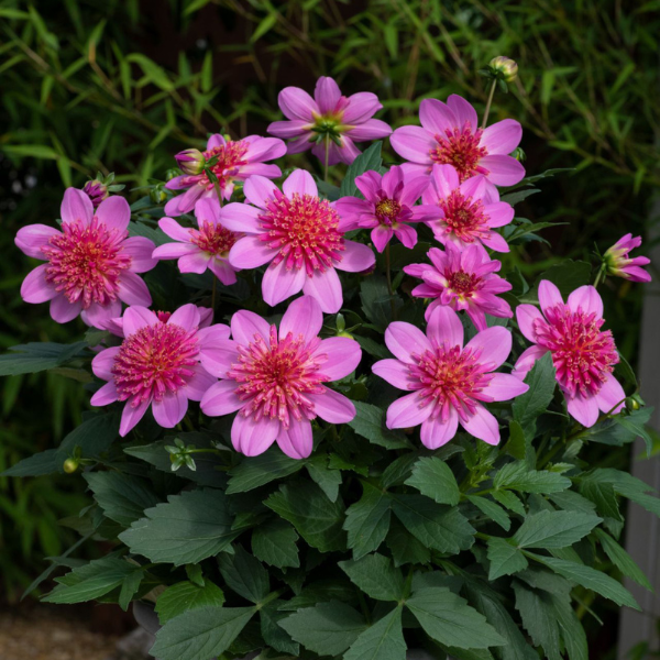 Dahlia hybrida 'Venti PinkBurst'